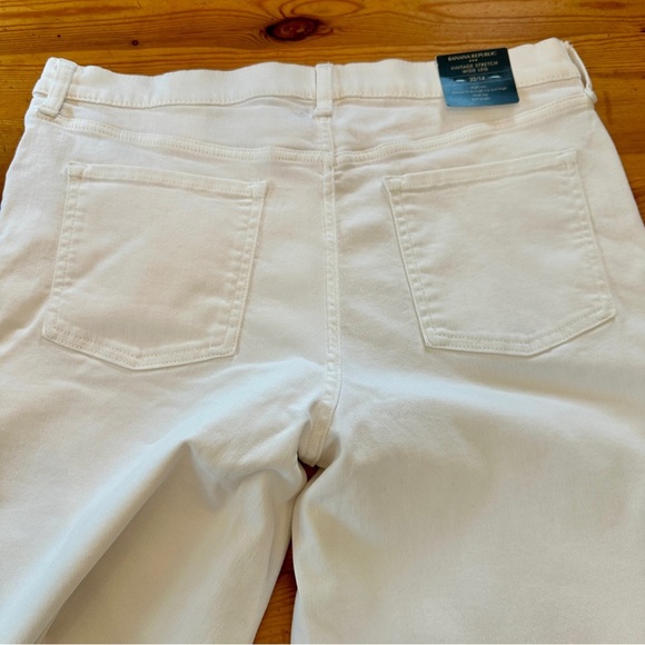 BANANA REPUBLIC
VINTAGE STRETCH
WIDE LEG 32/14 - Picture 4 of 8